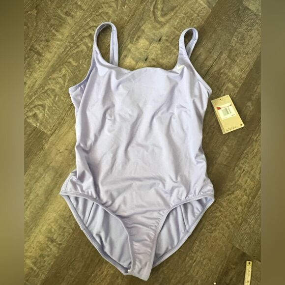 Nike Women's Essential Solid U Back One Piece Swimsuit-Size Large - Picture 4 of 9